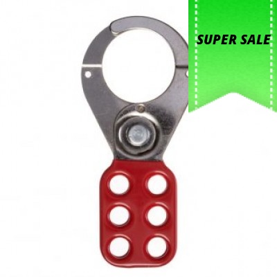 Abus Safety Lockout Hasp 38mm Red